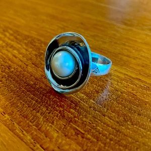 Silpada ‘Lily Pearl’ Ring